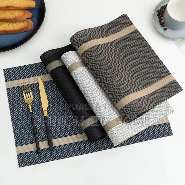 Modern PVC Tablemats Available