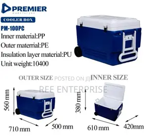 Brand New *Premier 100ltrs Cooler Box
