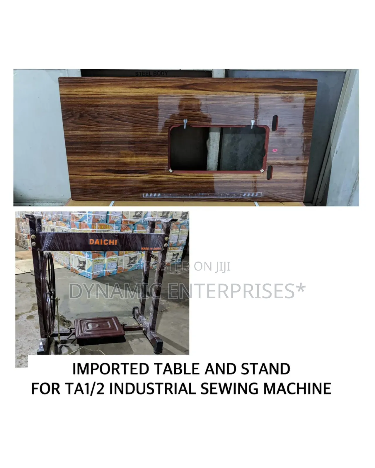 Daichi Imported Table and Stand for a Ta1/2 Industrial Sewing Machine