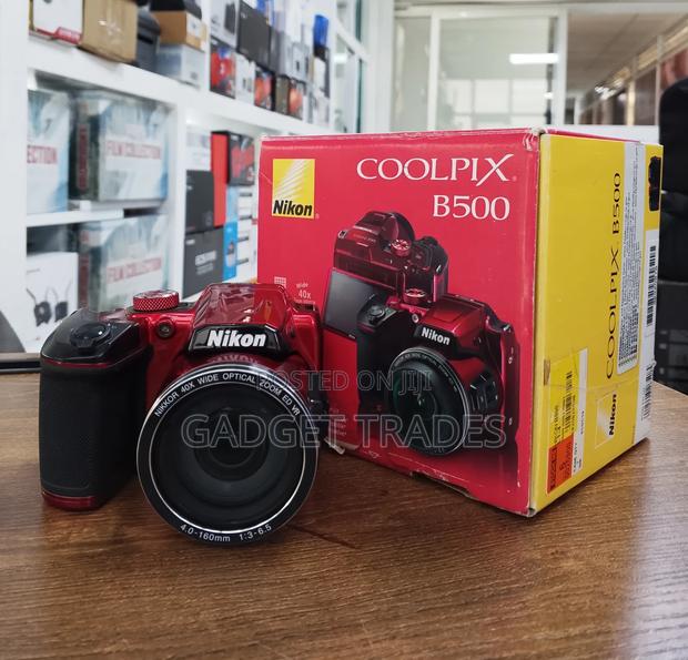 Nikon Coolpix B500 Digital Camera (Red) - thumbnail 3