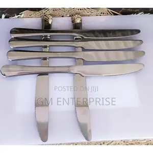 *Heavy Gauge Stainless Steel Butter Knives 6 PCS