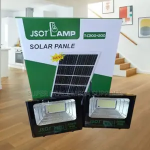 Jsot Dual 200w Solar Floodlight 2-in-1 Super Bright Outdoor Wall Light