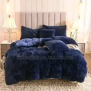 Fluffy Duvet,4 Pillow Case,1 Bedsheets
