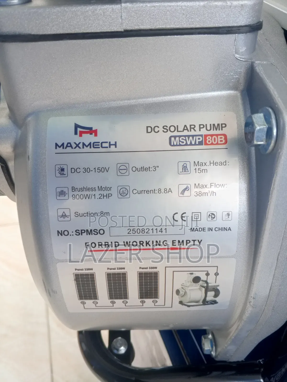 900w Solar Water Pump