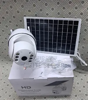 Ubox 4g (No Wifi) Cloud Storage PTZ Solar CCTV Camera -Waterproof . .