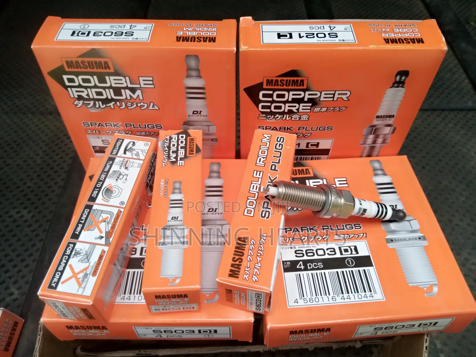 Nissan X-Trail New Original Spark Plugs From Masuma Japan.Dlkar6a11: