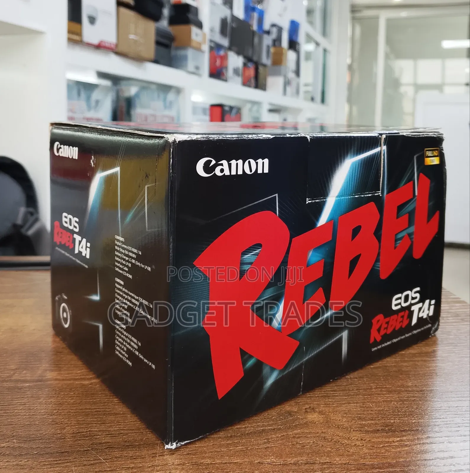 Canon Eos Rebel T4i Digital Camera With Ef-S 18-55mm F/3.5-5.6 Is Lens