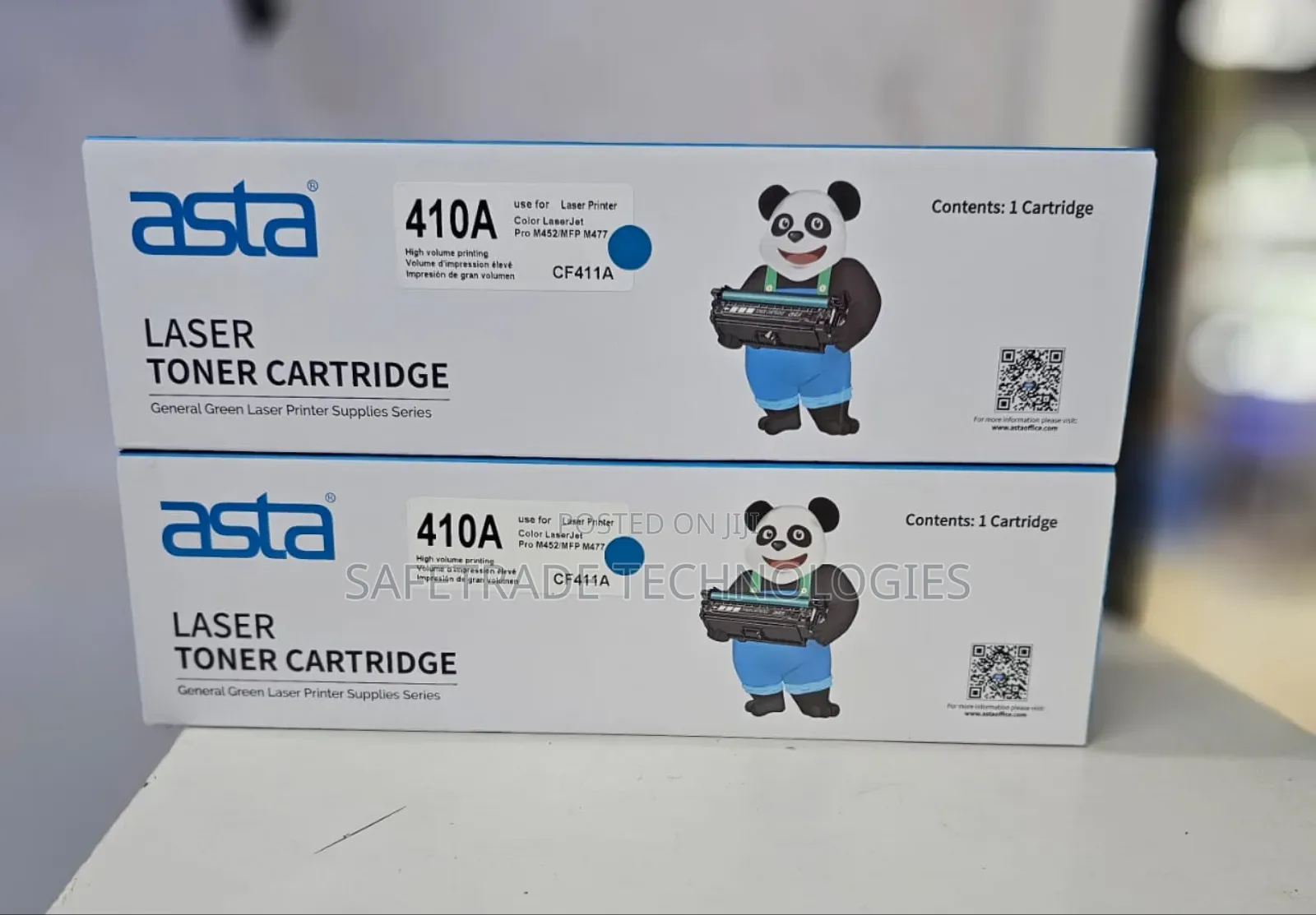 Newest Asta 410a Cyan Toner Cartridge