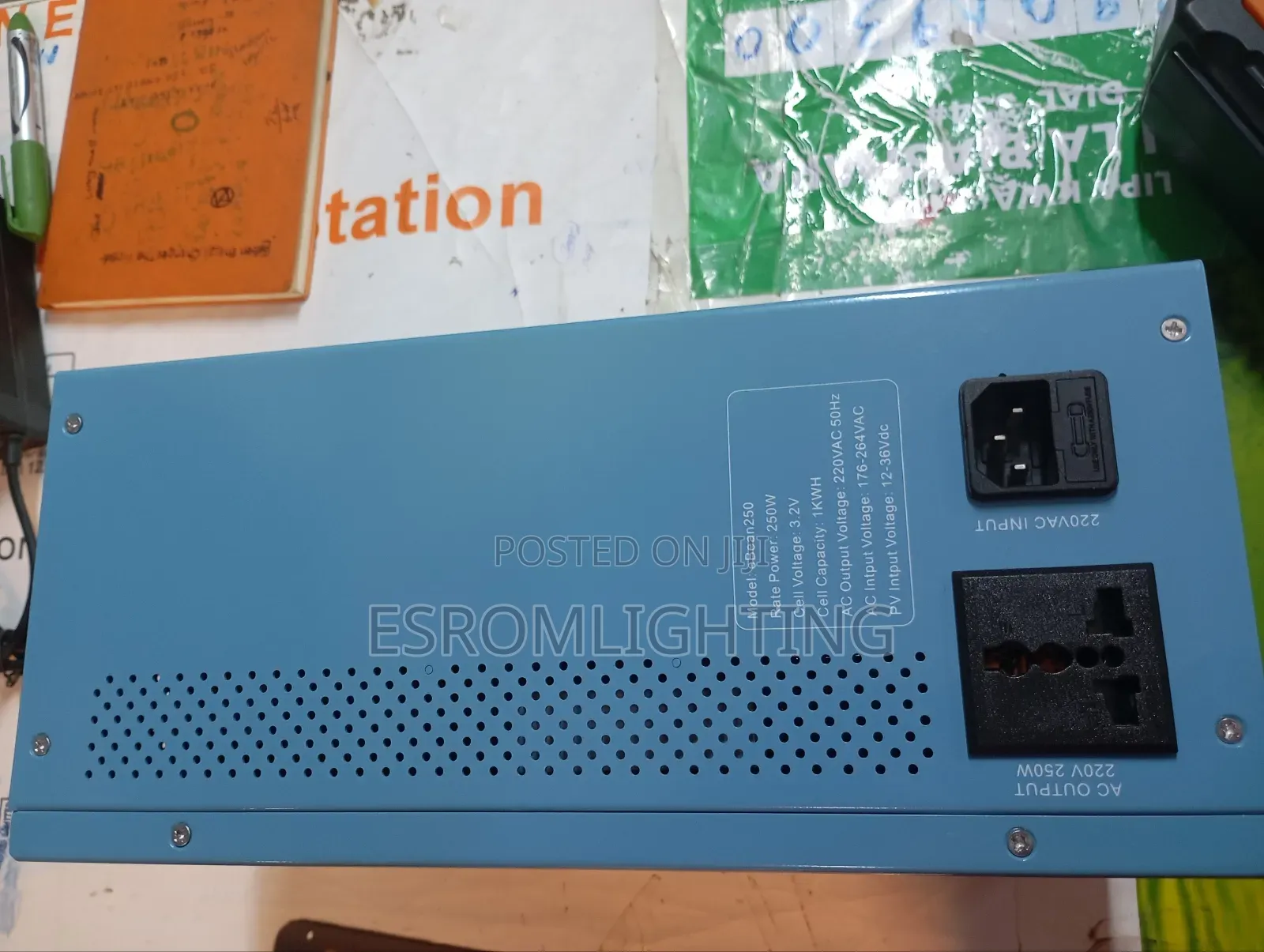 250 Watts Energy Bean Energy Storage System