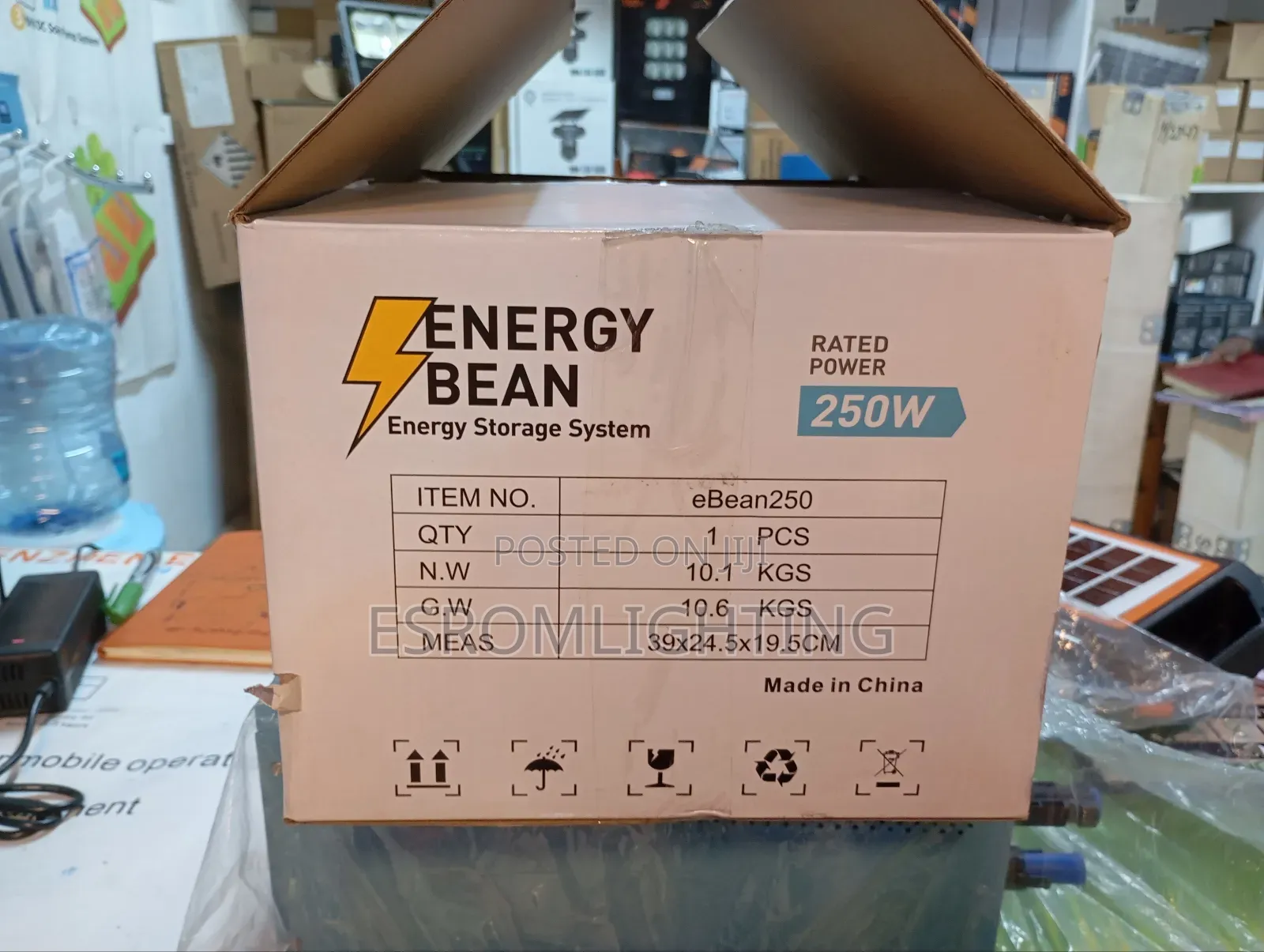 250 Watts Energy Bean Energy Storage System