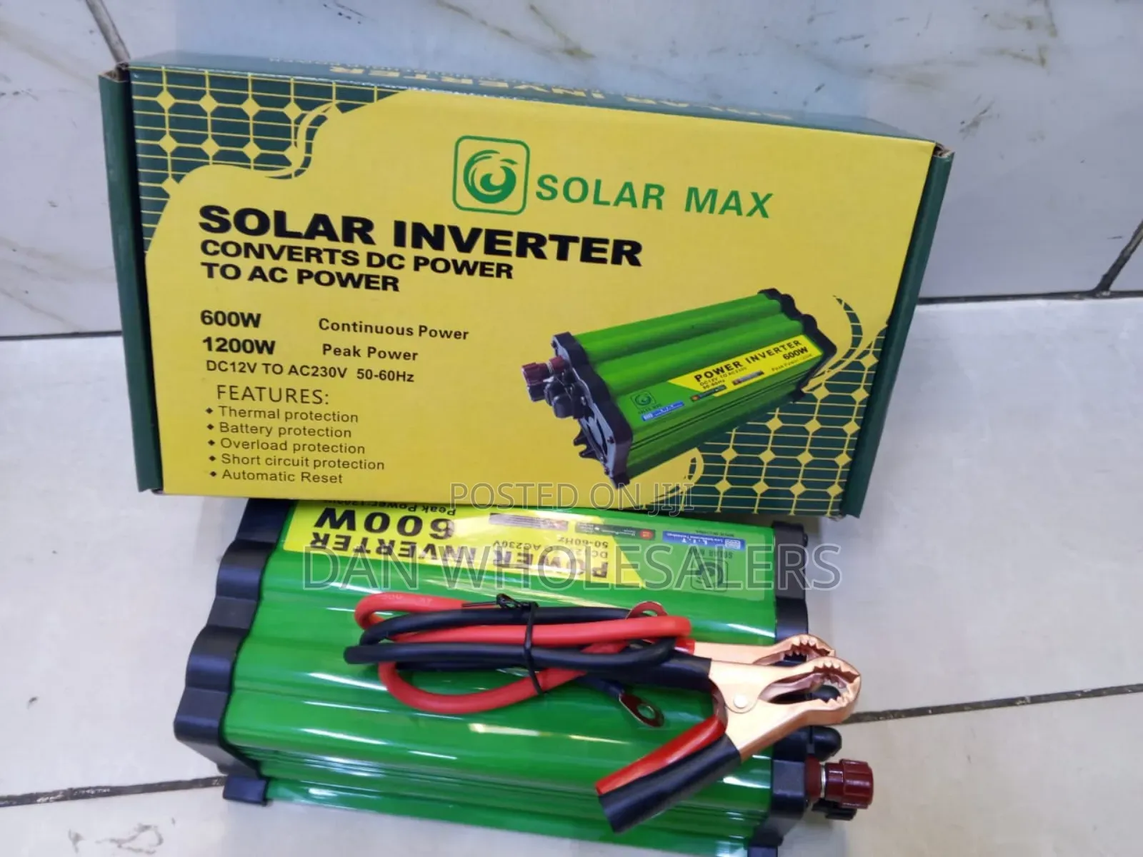 Solar Max 600w Dc to Ac Inverter Converter