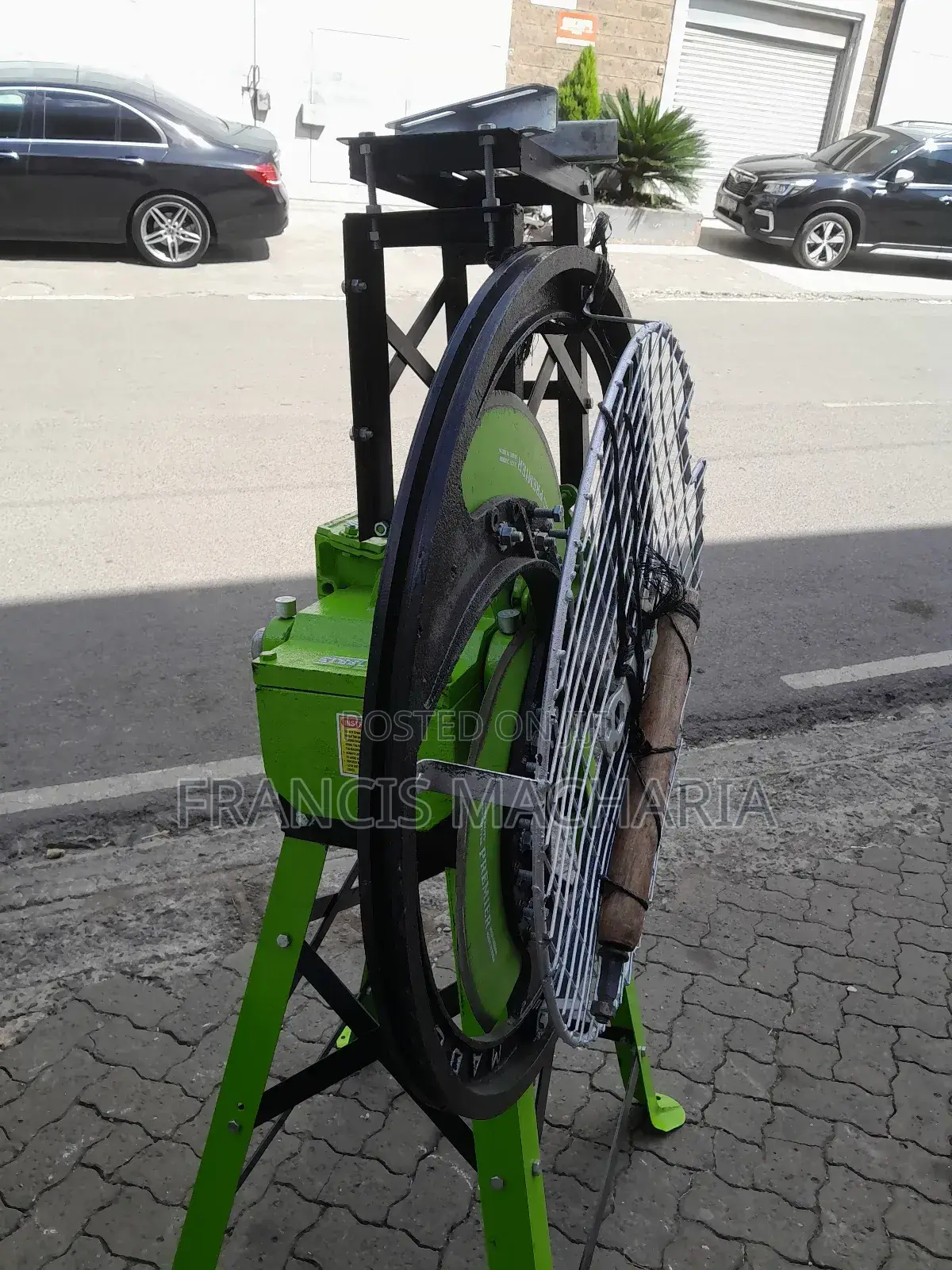3blade Chaff Cutter With Either Motor or Engine