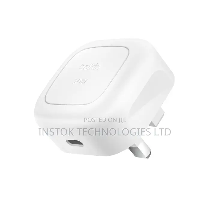 Belkin Boostcharge Usb-C Compact Wall Charger 20w
