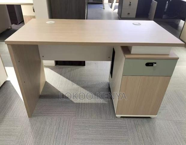 Office Desk;1.2 M Modern Wood Rectangular Home Office Desk