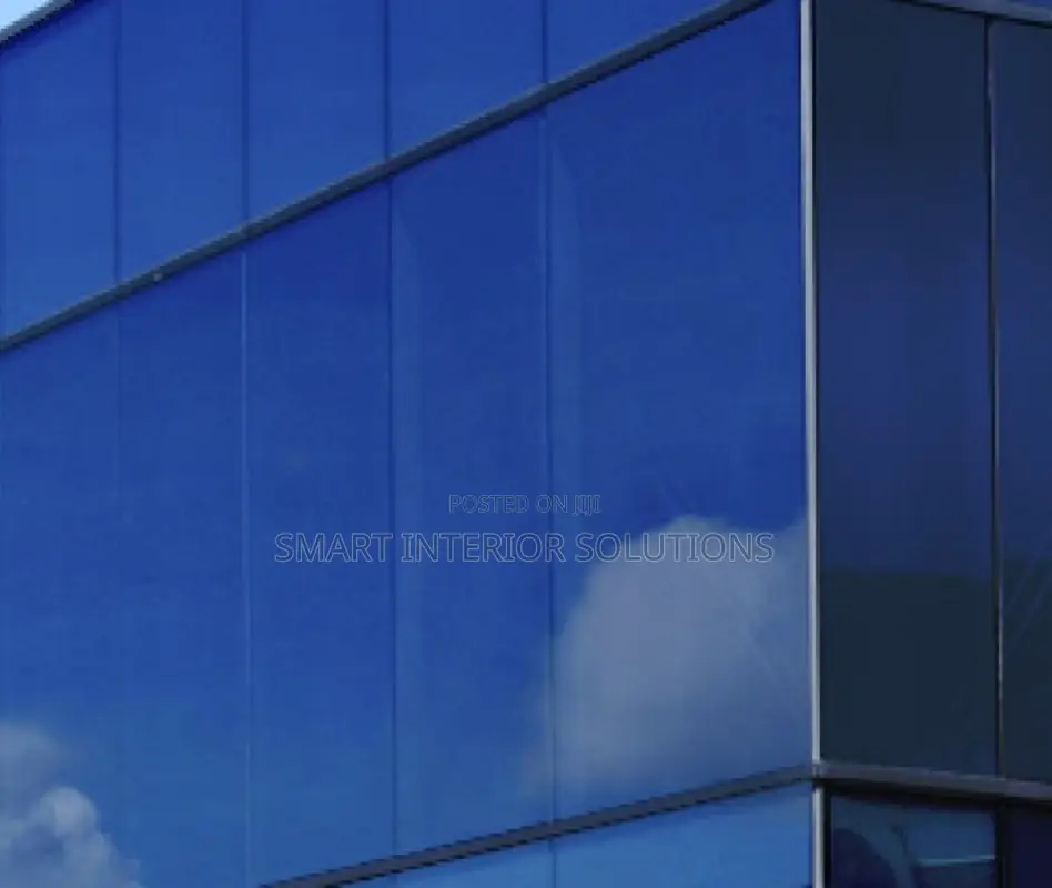 Blue Reflective Window Tint