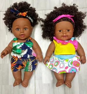 Silicon African Dolls For Girls Available