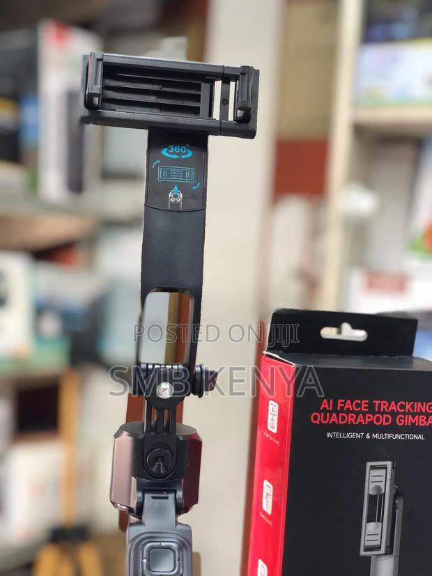 C17 Ai Face Tracking Gimbal Quadrapod Selfie Stick - thumbnail 2