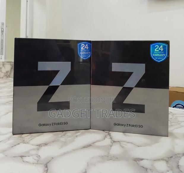 New Samsung Galaxy Z Fold3 5G 512 GB Black - main view