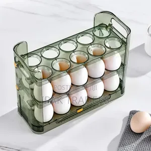 Autoflip Fridge Egg Storage Plastic Box