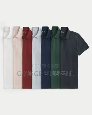Solid Color Polo Shirts