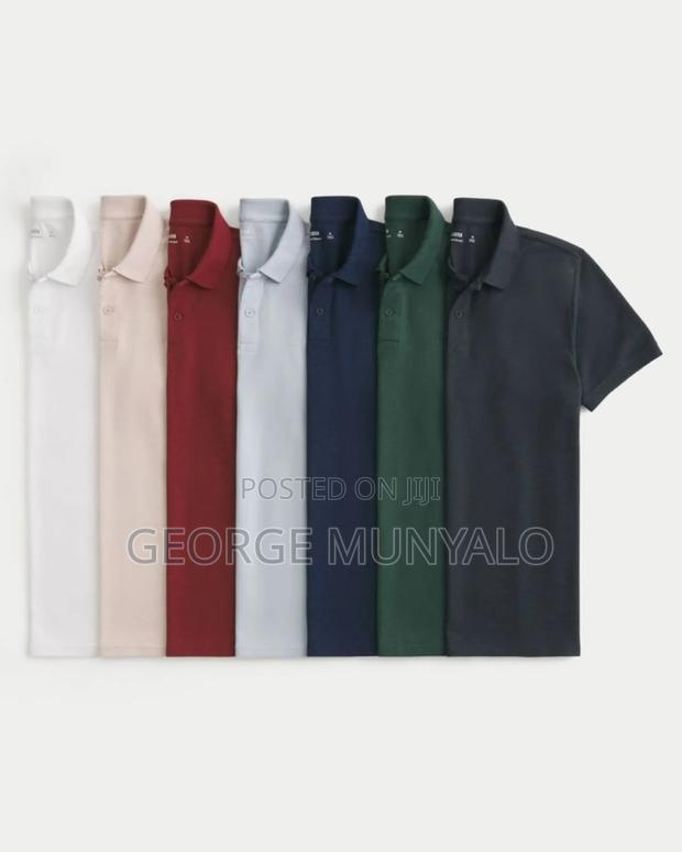 Solid Color Polo Shirts - thumbnail 2