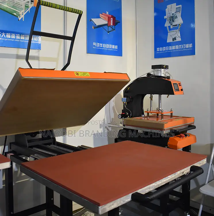 80*100 Cm Large Format Manual Platen Heating Transfer