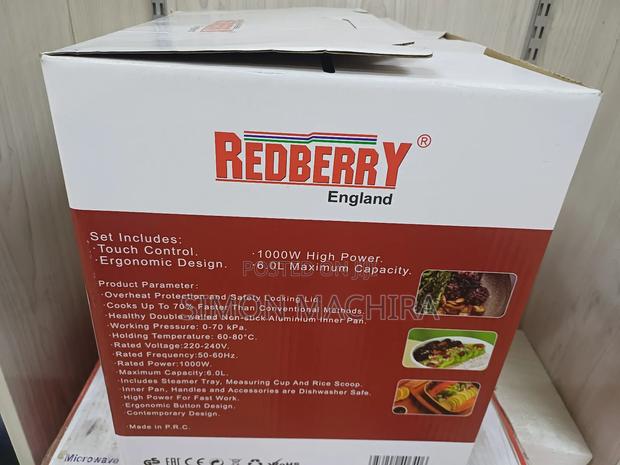 6l Redberry Electric Pressure Cooker - thumbnail 2