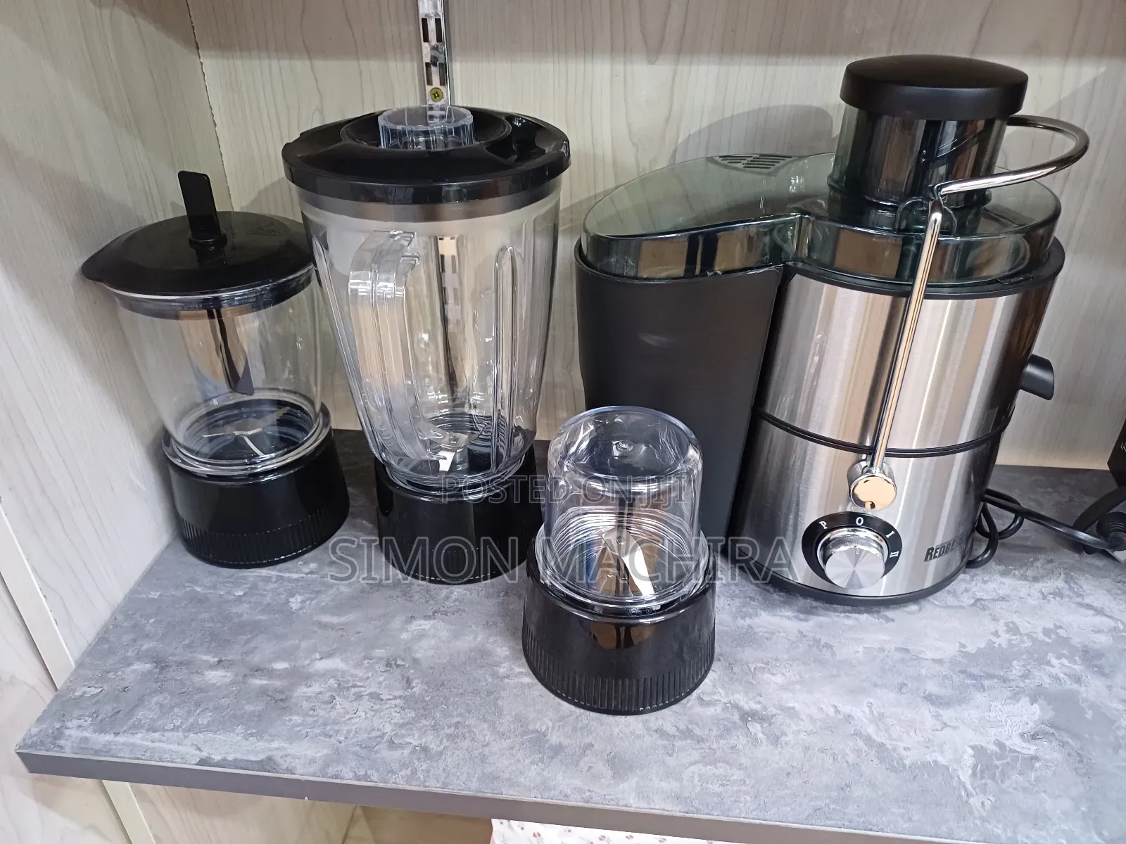 4 in 1 Redberry Juicer With Blender