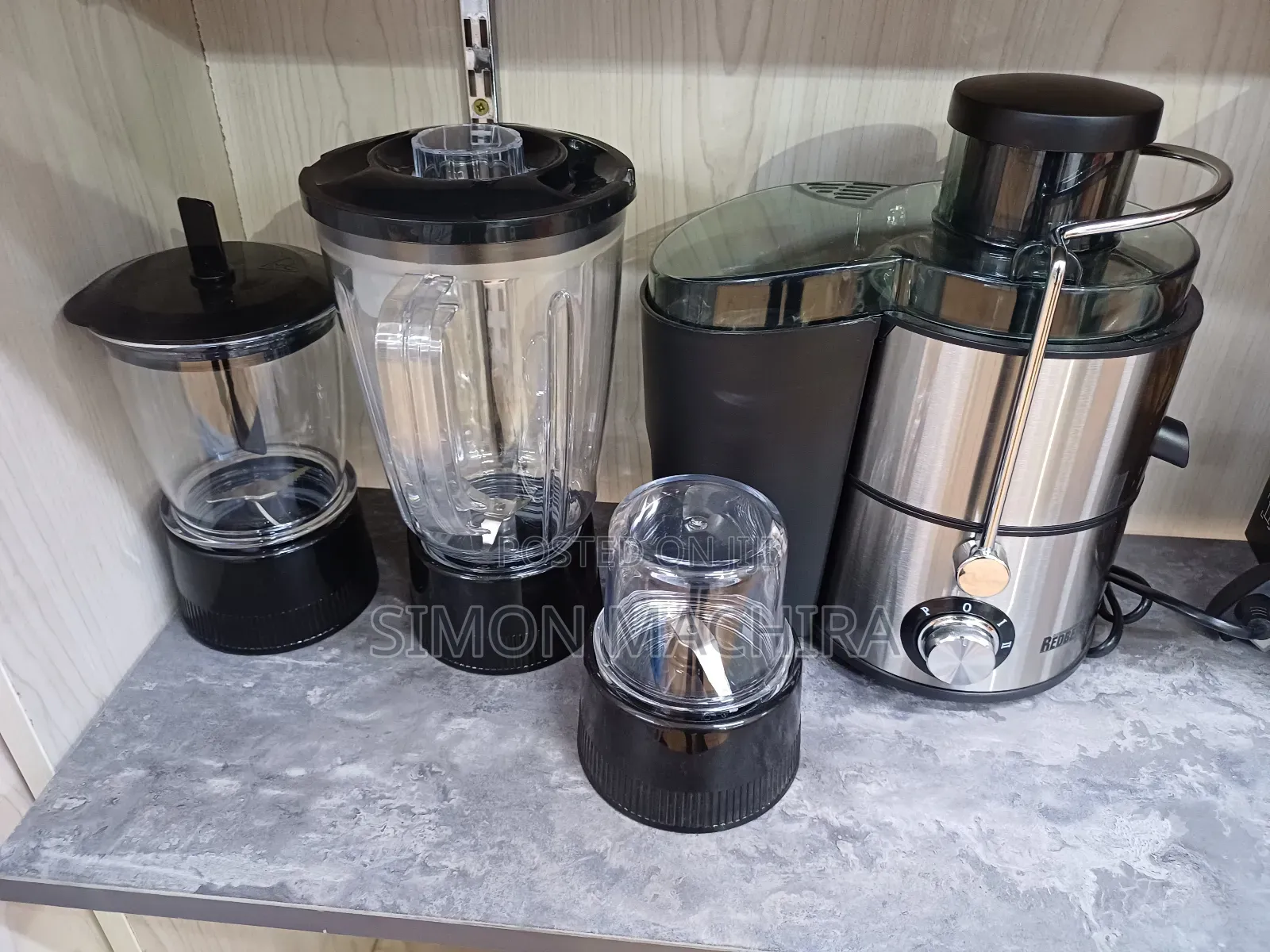 4 in 1 Redberry Juicer With Blender