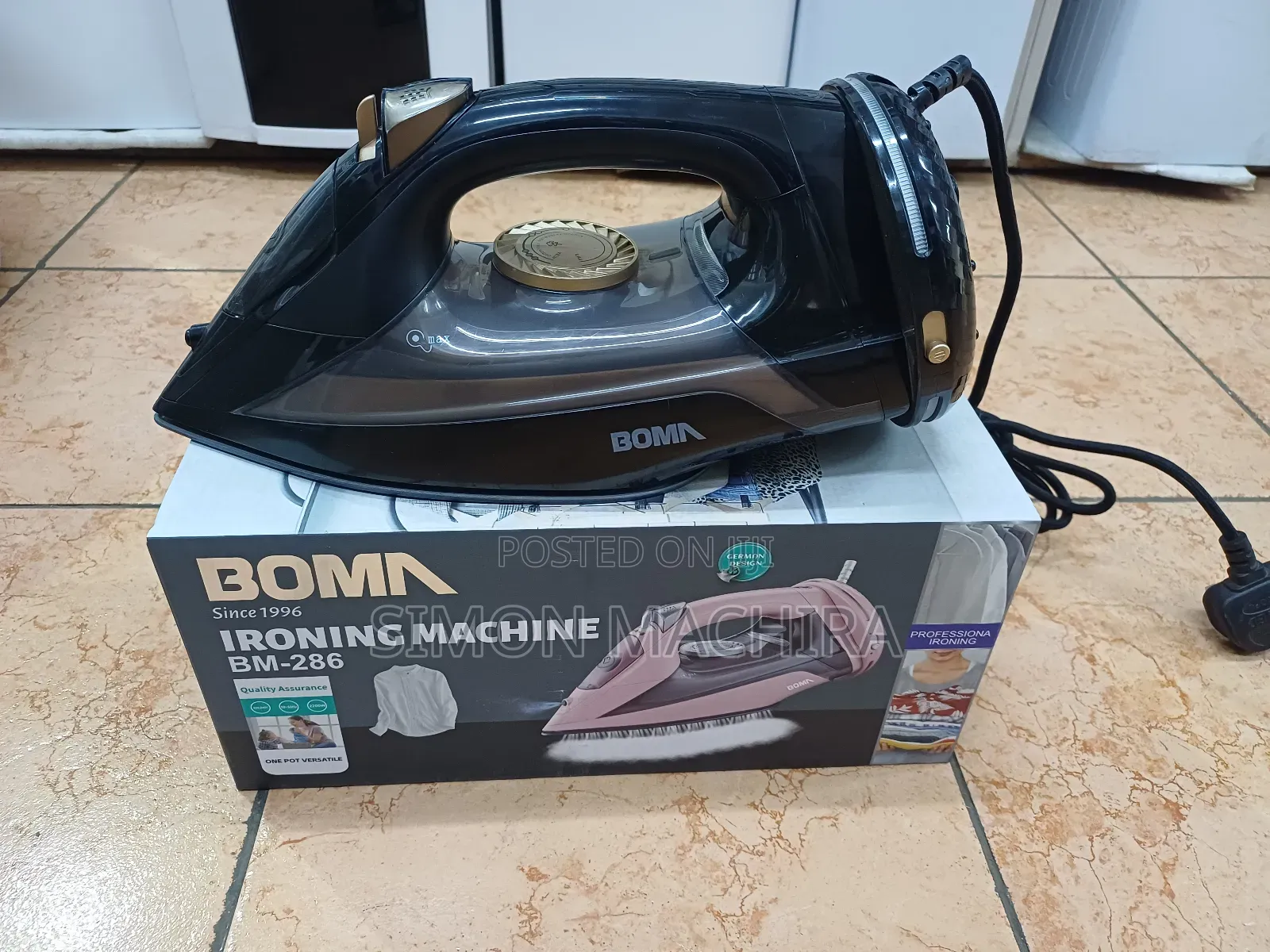 Heavy Duty Steam Iron 2200w With Ceramic Plate