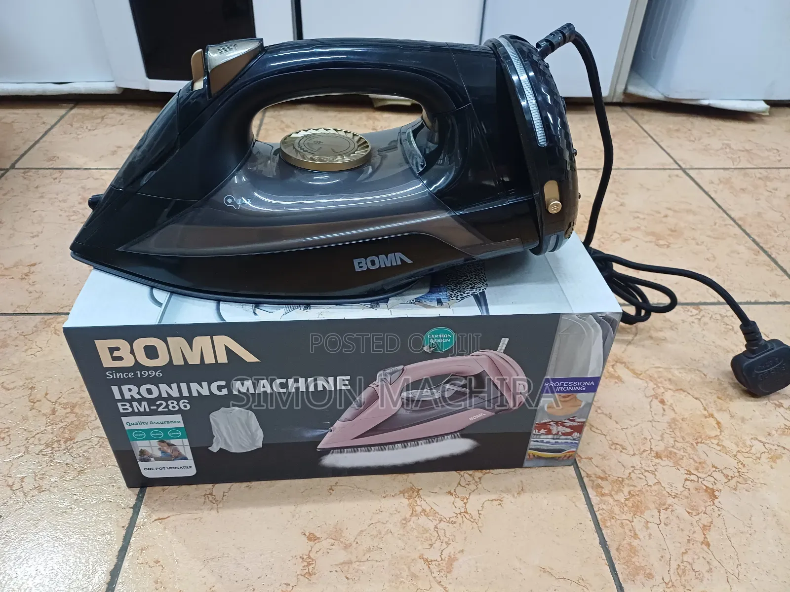 Heavy Duty Steam Iron 2200w With Ceramic Plate