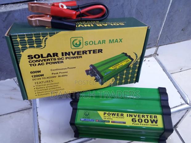 Portable Green Solar Power Inverter System - main view