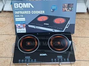 Double Plate Infrared Induction Cooker Boma
