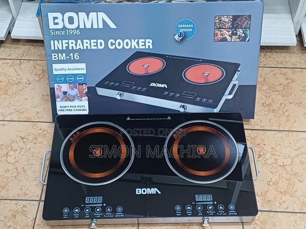 Double Plate Infrared Induction Cooker Boma - thumbnail 3