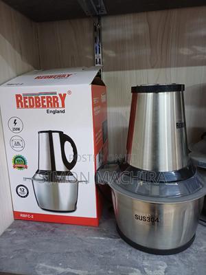 2l Redberry Stainless Steel Chopper - thumbnail 2