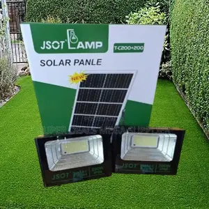 2-in-1 Jsot 100w+100w Solar Floodlight Outdoor Waterproof Led Light