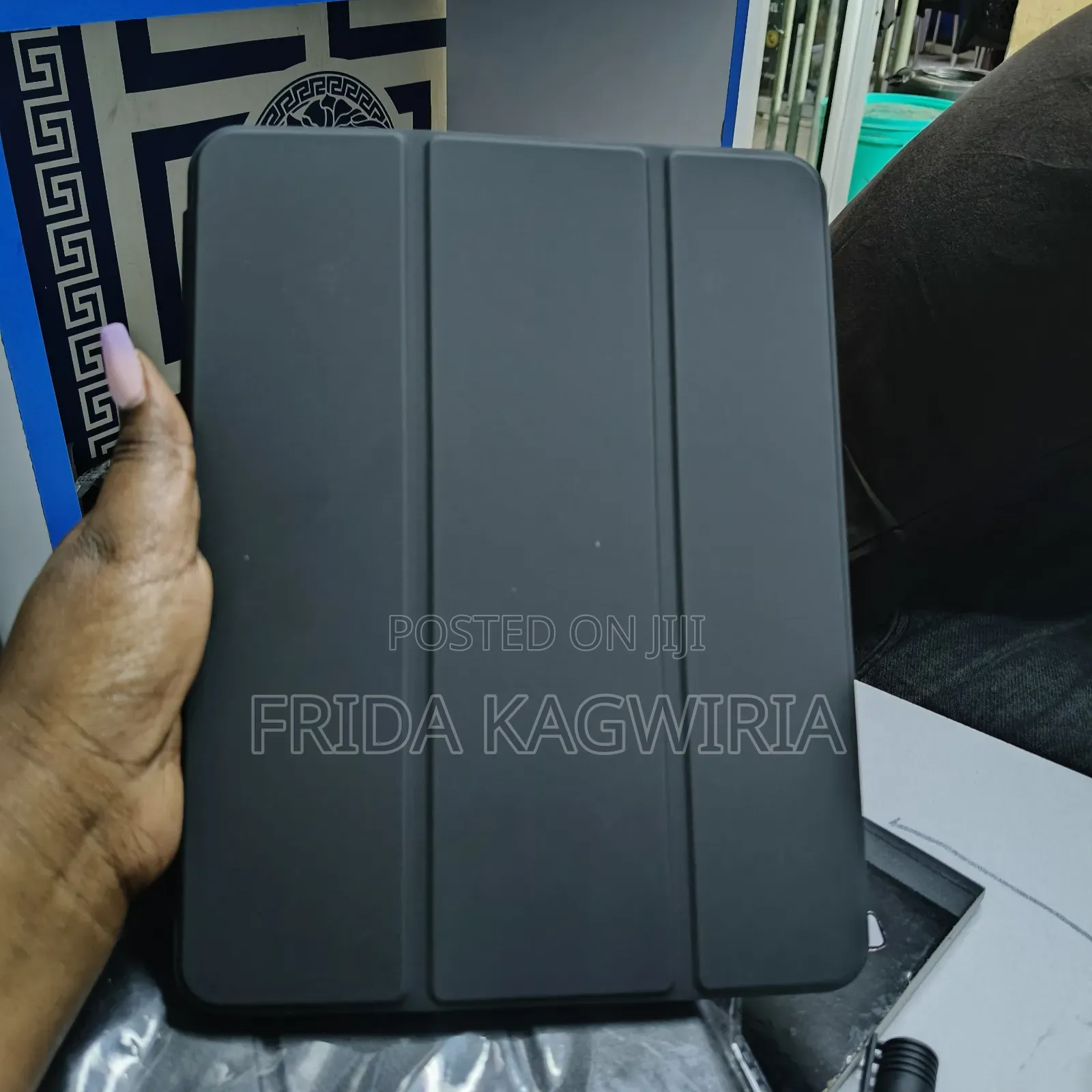 iPad 10th And 11th (A16) Leather Flip Case With Pen Slot