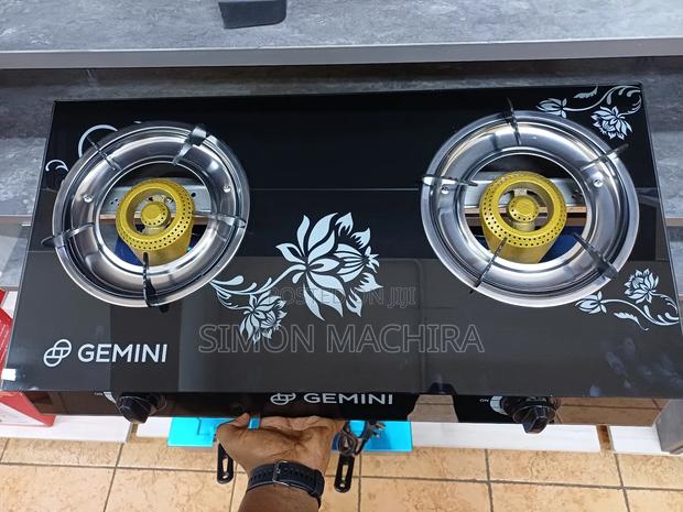 2 Burner Gemini Table Top Cooker Glass Top