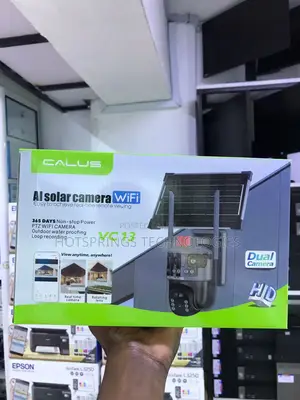 Ai Solar 2‐In‐1 3‐Lens Security Camera