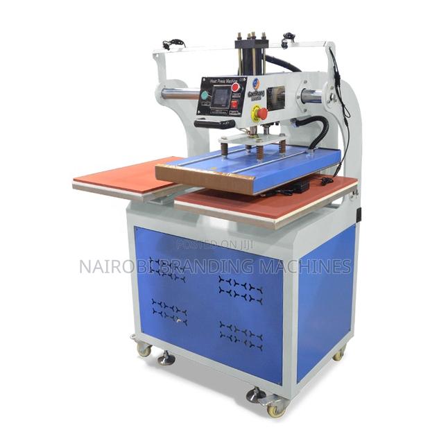 Pneumatic Double Station Semi-Automatic Heat Press Machine