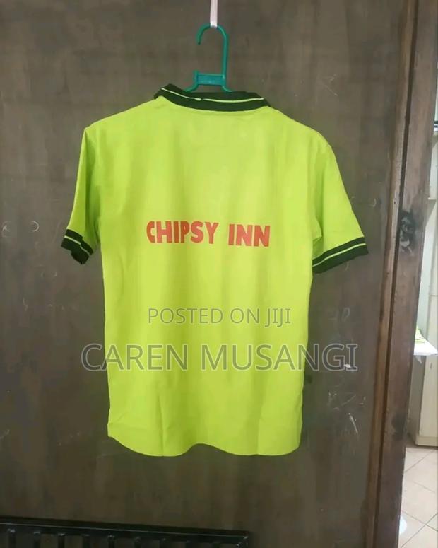 Luminous Green Polo T-Shirts - thumbnail 2