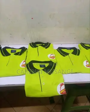Luminous Green Polo T-Shirts