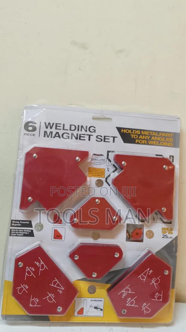 6-Piece Welding Magnet Set.
