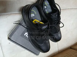 Manager Steel Toe Boots in Black