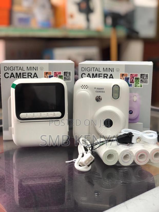 Mini Kids Camera Thermal Printer (Multicolor)