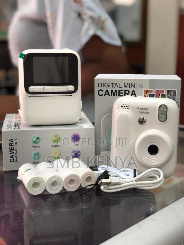 Mini Kids Camera Thermal Printer (Multicolor) - thumbnail 2