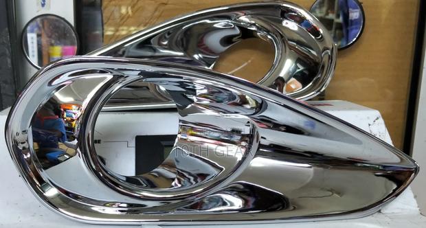Foglamp Cover Chrome Harrier - thumbnail 2