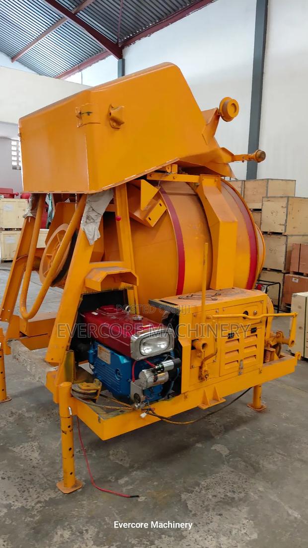 Rdcm350 Diesel Ppowered Self-Loading Concrete Mixer 16hp Engine - thumbnail 3