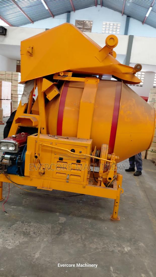 Rdcm350 Diesel Ppowered Self-Loading Concrete Mixer 16hp Engine - thumbnail 4
