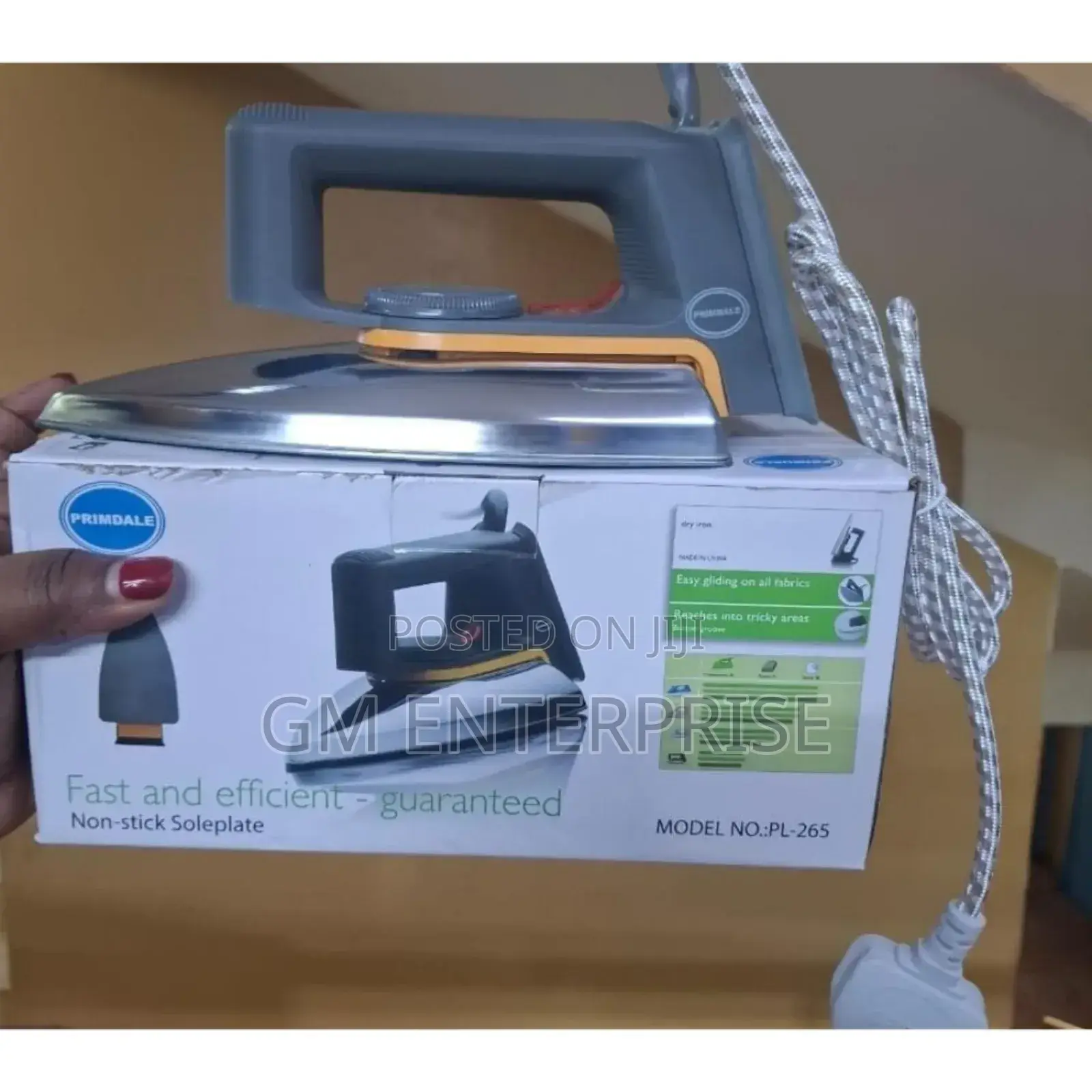 Primdale Dry Iron 
Available